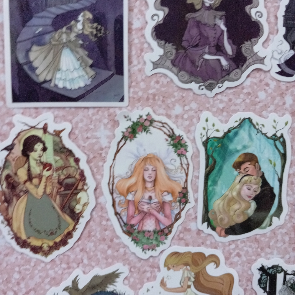 Disney princess art sticker pack of 10! - Picture 4 of 7